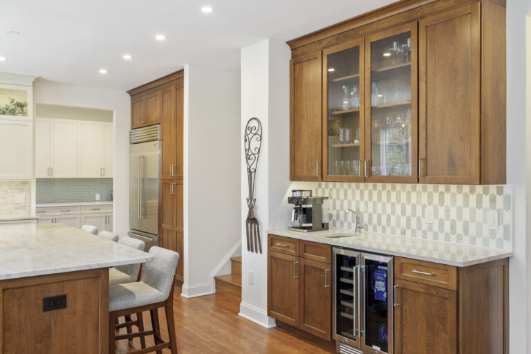 Haverford kitchen wet bar or beverage center