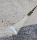 Concrete Walkway Washing